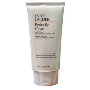 Estee Lauder Perfectly Clean Foam Cleanser Purifying Mask 5oz NEW Sealed